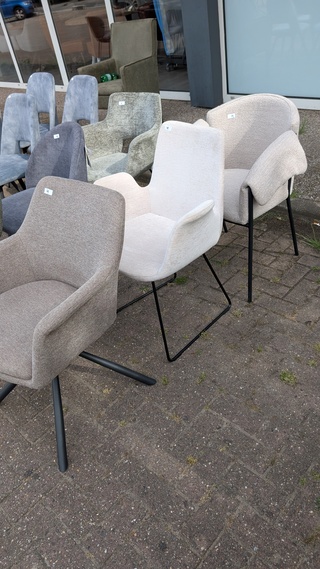 6x Design eetkamerstoelen mix en match, Zazuhome